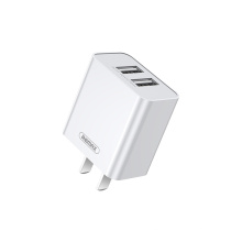 Remax Join Us RP-U51 White USB dual ports 5V2.1A CN Fast Mobile Phone Usb China Wall Charger adapter